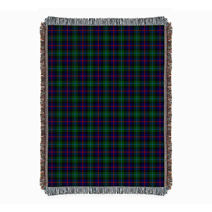 Calder Clan Badge Tartan Woven Blanket