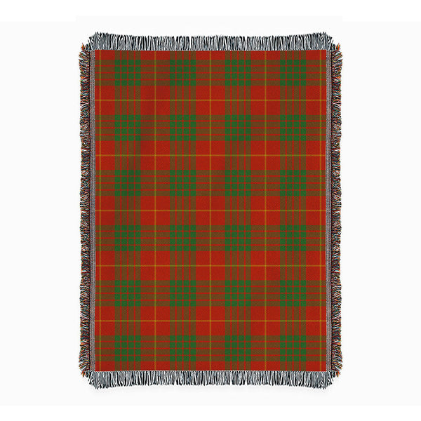 Cameron Ancient Clan Badge Tartan Woven Blanket