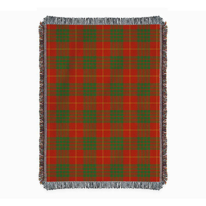 Cameron Ancient Clan Badge Tartan Woven Blanket