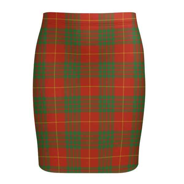 Cameron Ancient Tartan Fitted Skirt
