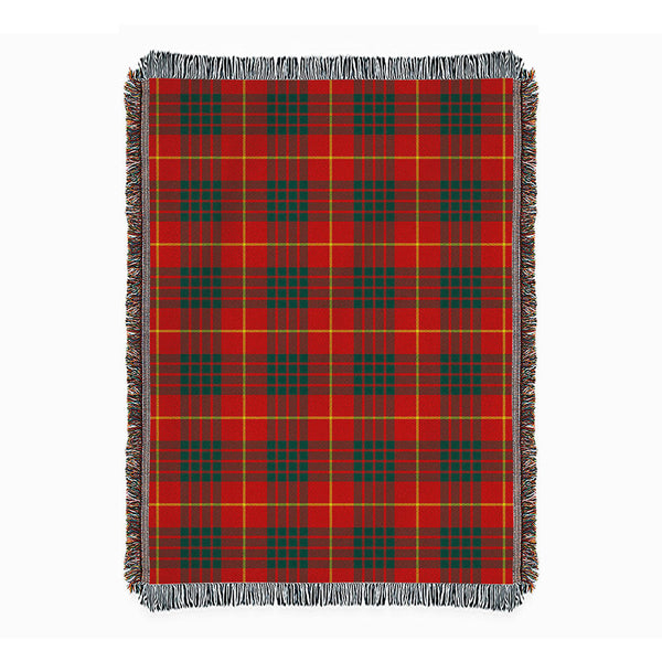 Cameron Modern 2 Clan Badge Tartan Woven Blanket