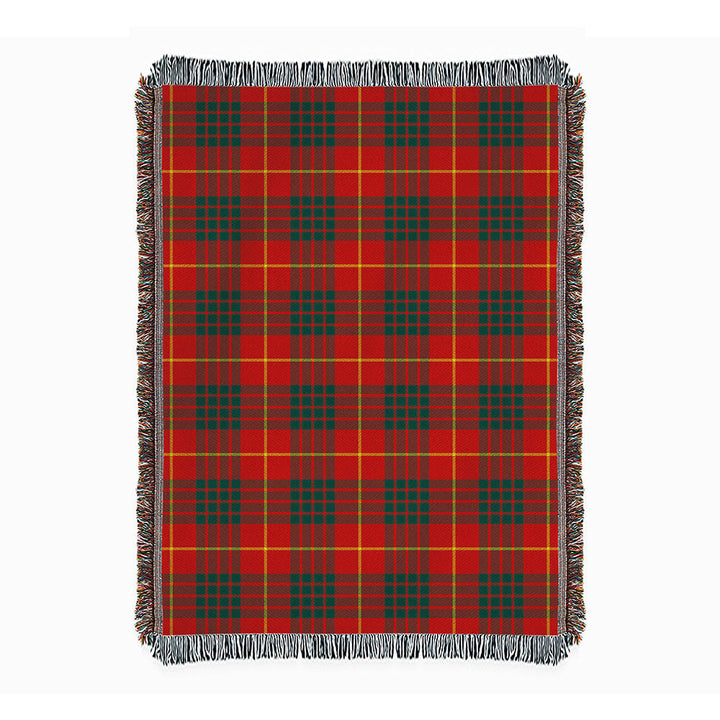 Cameron Modern 2 Clan Badge Tartan Woven Blanket