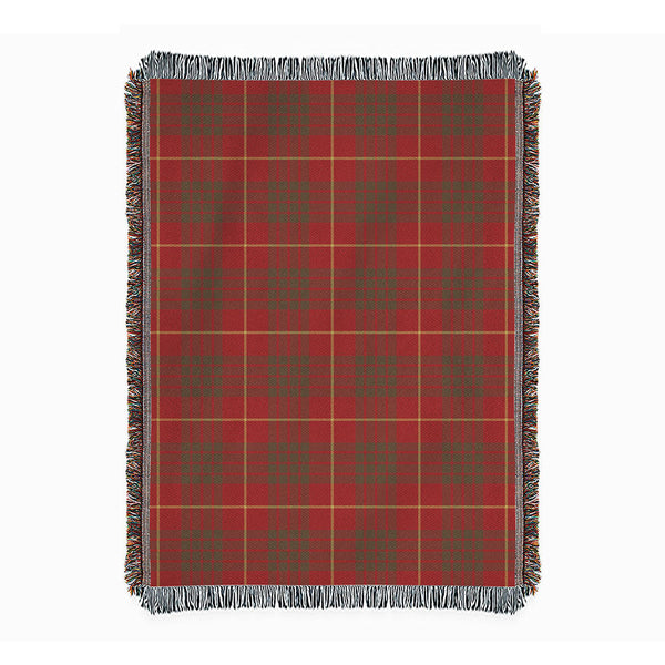 Cameron Weathered 2 Clan Badge Tartan Woven Blanket