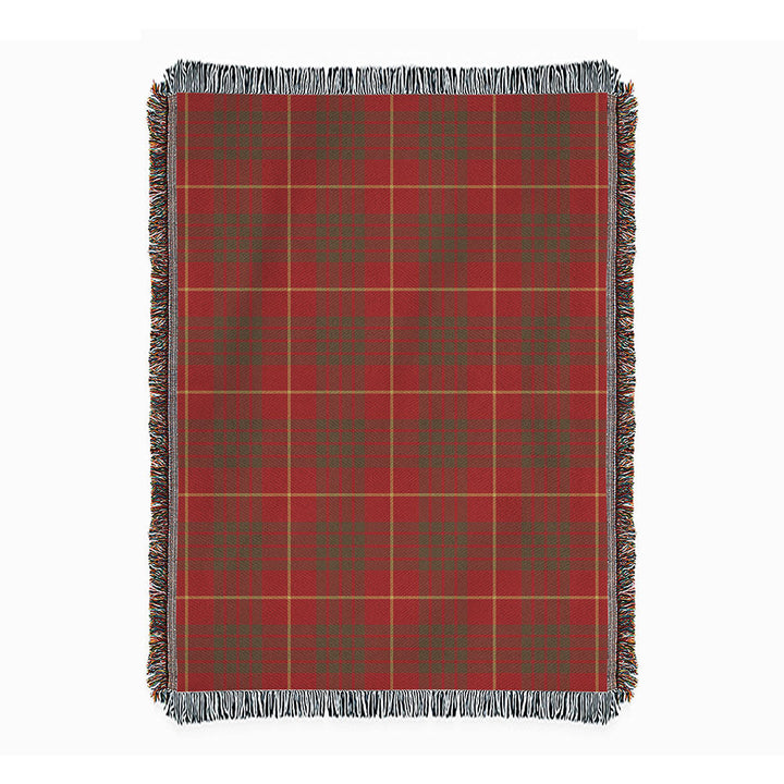 Cameron Weathered 2 Clan Badge Tartan Woven Blanket