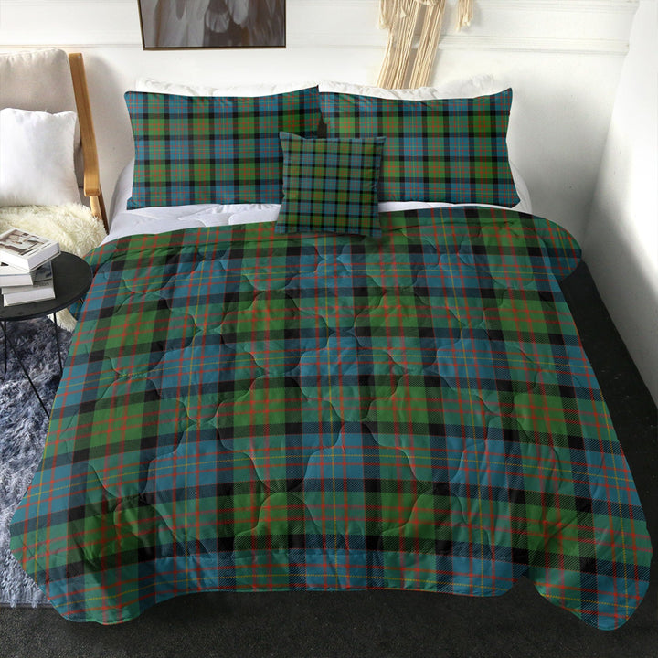 Cameron of Erracht Ancient 2 Clan Badge Tartan Comforter