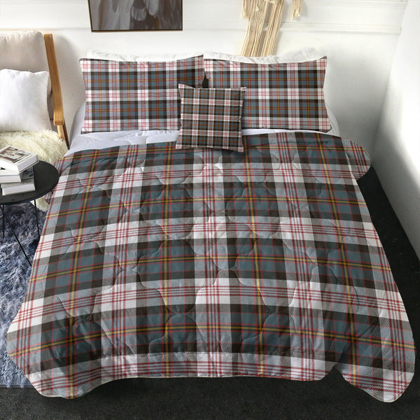 Cameron of Erracht Dress Weathered 2 Clan Badge Tartan Comforter