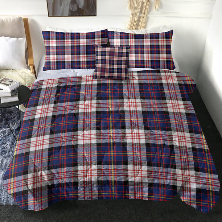 Cameron of Erracht Dress #2 Modern 2 Clan Badge Tartan Comforter