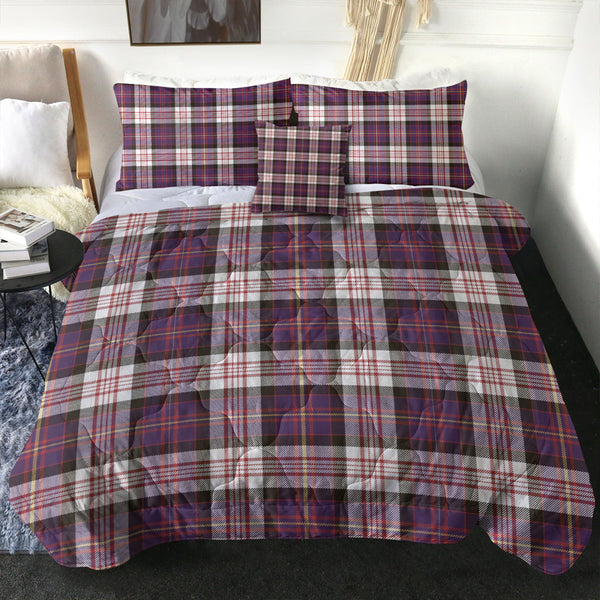 Cameron of Erracht Dress #2 Weathered 2 Clan Badge Tartan Comforter