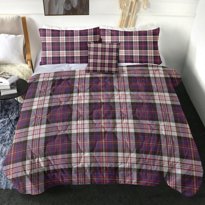 Cameron of Erracht Dress #2 Weathered 2 Clan Badge Tartan Comforter