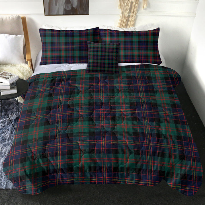 Cameron of Erracht #3 Modern 2 Clan Badge Tartan Comforter