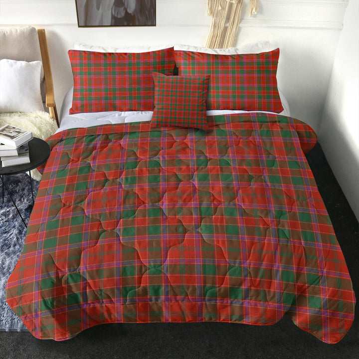 Cameron of Lochiel #2 Ancient 2 Clan Badge Tartan Comforter