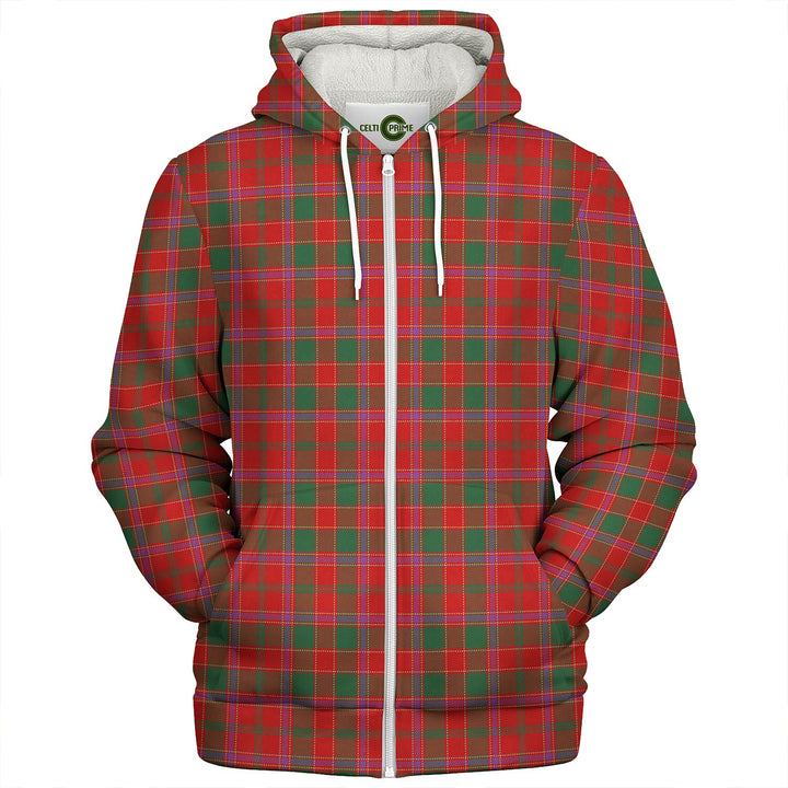 Cameron of Lochiel #2 (Munro #2) Modern Clan Badge Tartan Sherpa Hoodie