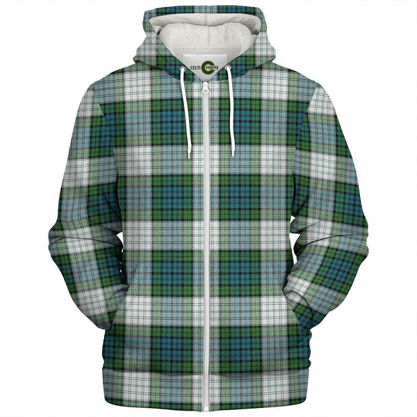 Campbell 42nd Dress Ancient Tartan Sherpa Hoodie