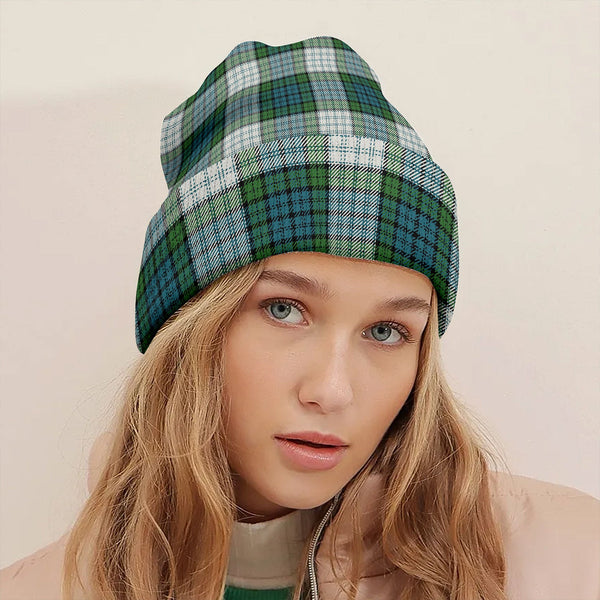 Campbell 42nd Dress Ancient Tartan Knitted Beanie