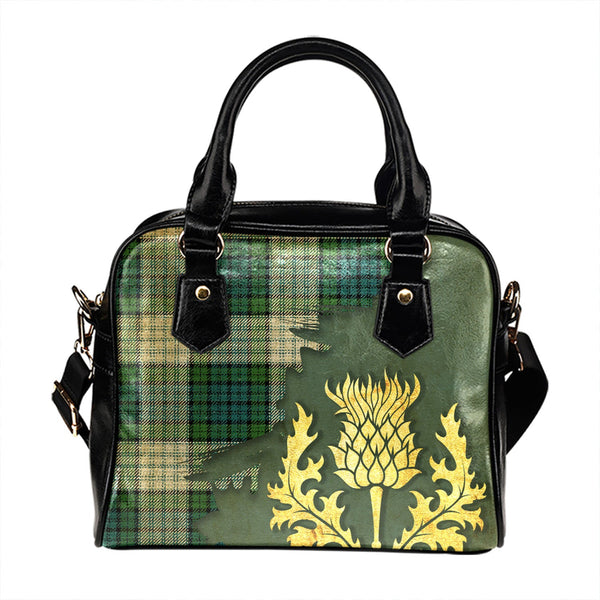 Campbell 42nd Dress Ancient Tartan Shoulder Handbag Thistle Oldest Style