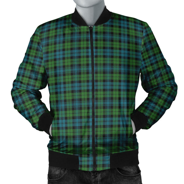 Campbell Ancient 2 Clan Badge Tartan Bomber Jacket