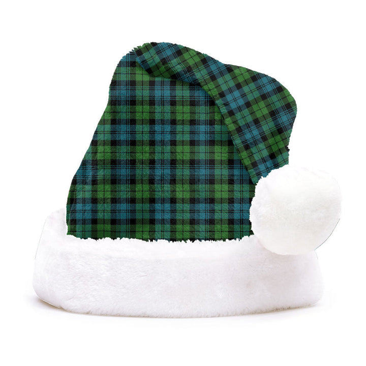 Campbell Ancient 2 Clan Badge Tartan Plush Christmas Hat