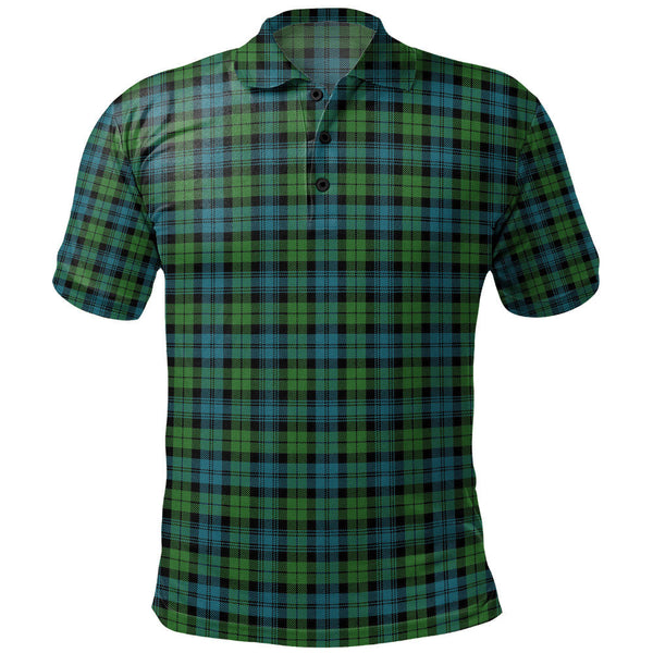 Campbell Ancient 2 Clan Badge Tartan Polo Shirt