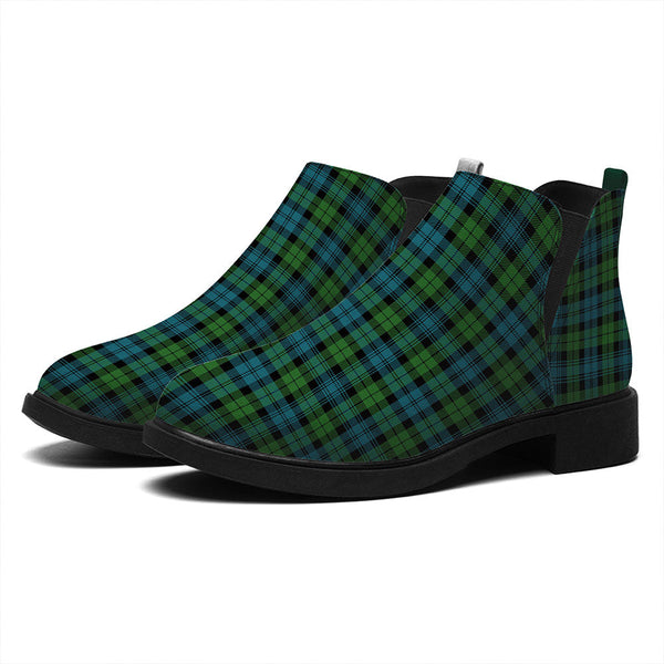 Campbell Ancient 2 Tartan Flat Ankle Boots