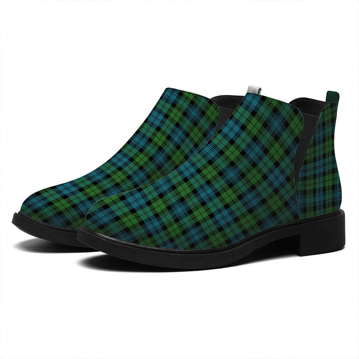 Campbell Ancient 2 Tartan Flat Ankle Boots