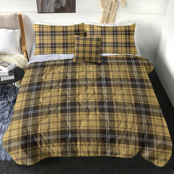 Campbell Camel Weathered Tartan Comforter