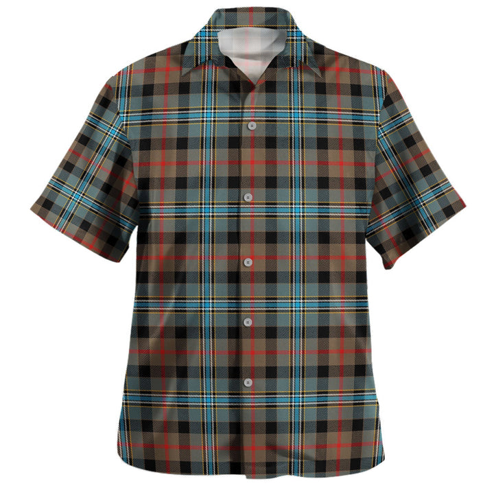 Campbell Hunting Modern Tartan Hawaiian Shirt
