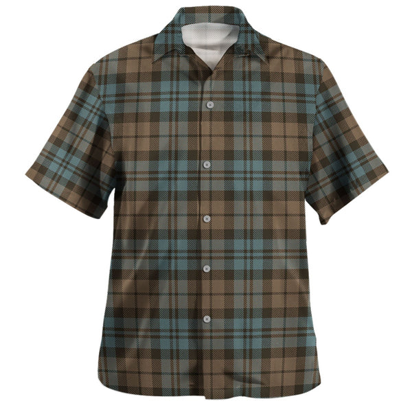 Campbell The 42nd Weathered Tartan Hawaiian Shirt
