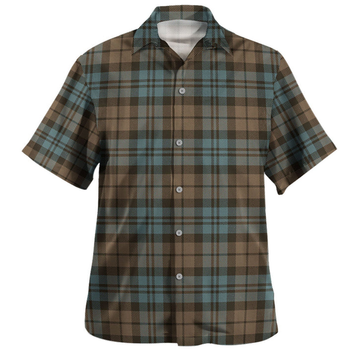 Campbell The 42nd Weathered Tartan Hawaiian Shirt