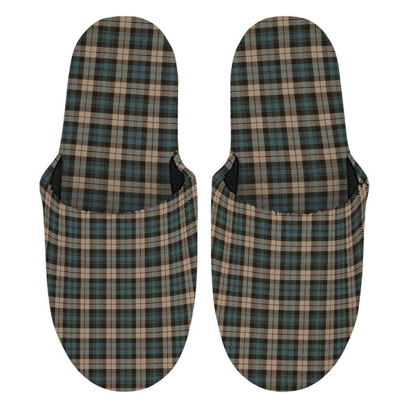 Campbell Weathered 2 Clan Badge Tartan Mop Slippers