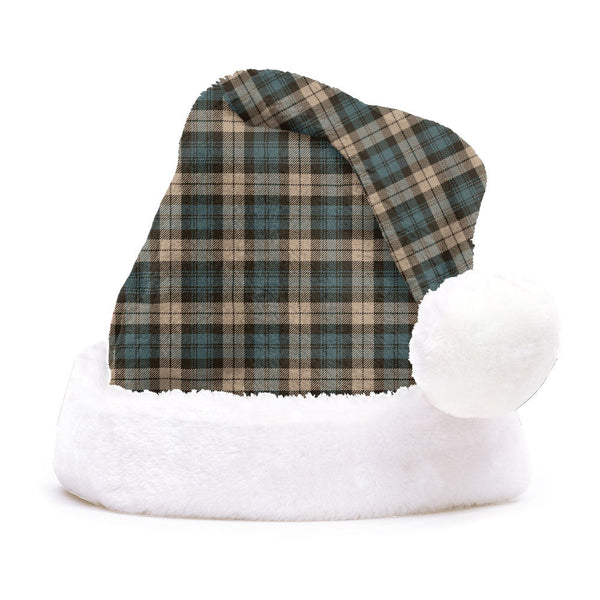 Campbell Weathered 2 Clan Badge Tartan Plush Christmas Hat