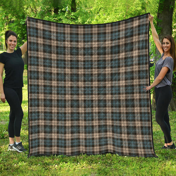 Campbell Weathered 2 Clan Badge Tartan Premium Quilt