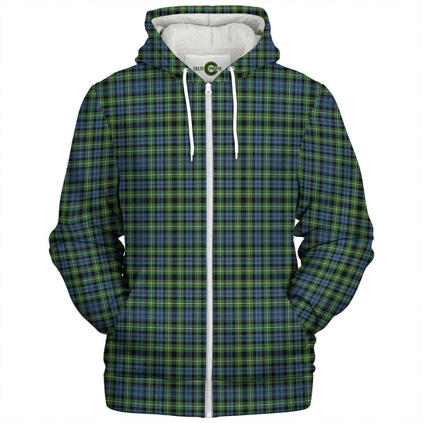 Campbell of Argyll 1815 Ancient Tartan Sherpa Hoodie