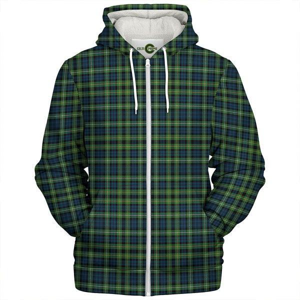 Campbell of Argyll 1815 Modern 2 Clan Badge Tartan Sherpa Hoodie