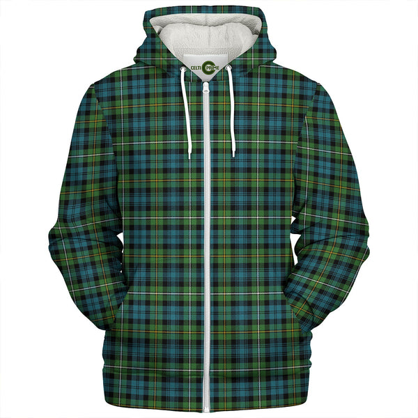 Campbell of Argyll Ancient 2 Clan Badge Tartan Sherpa Hoodie