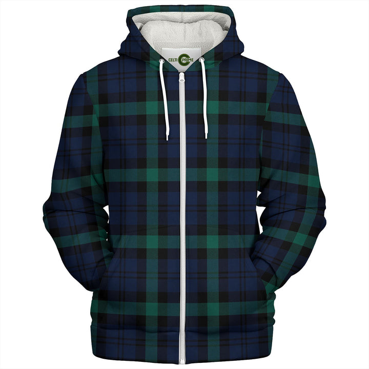 Campbell of Glenlyon Modern Tartan Sherpa Hoodie