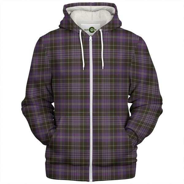 Cargill (Clergy) Weathered Tartan Sherpa Hoodie
