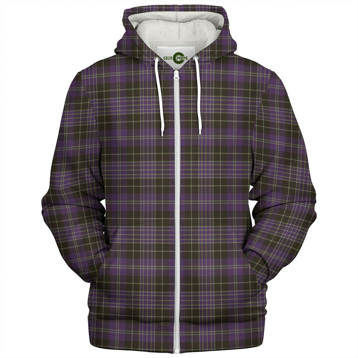 Cargill (Clergy) Weathered Tartan Sherpa Hoodie