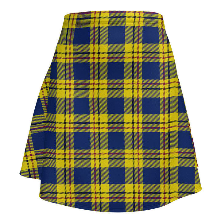 Carlisle (Carlill) Modern Clan Badge Tartan Flared Skirt