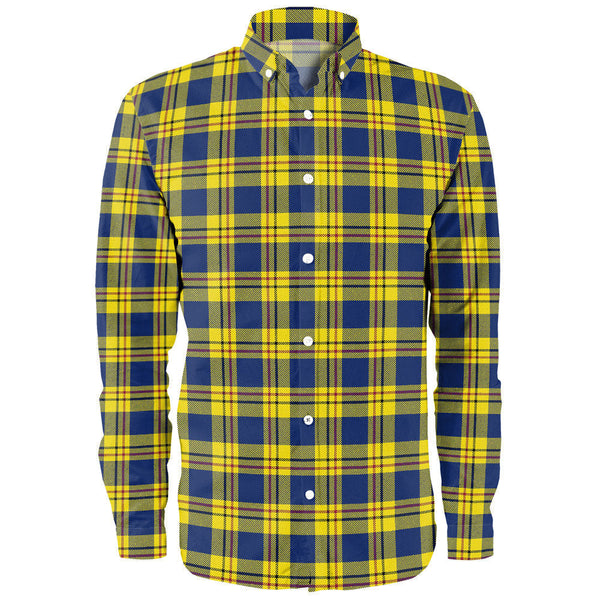 Carlisle (Carlill) Modern Clan Badge Tartan Long Sleeve Shirt