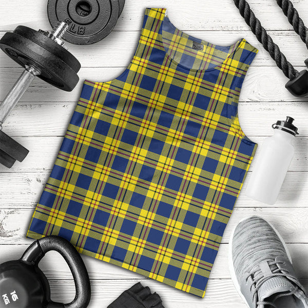 Carlisle (Carlill) Modern Clan Badge Tartan Men Tank Top