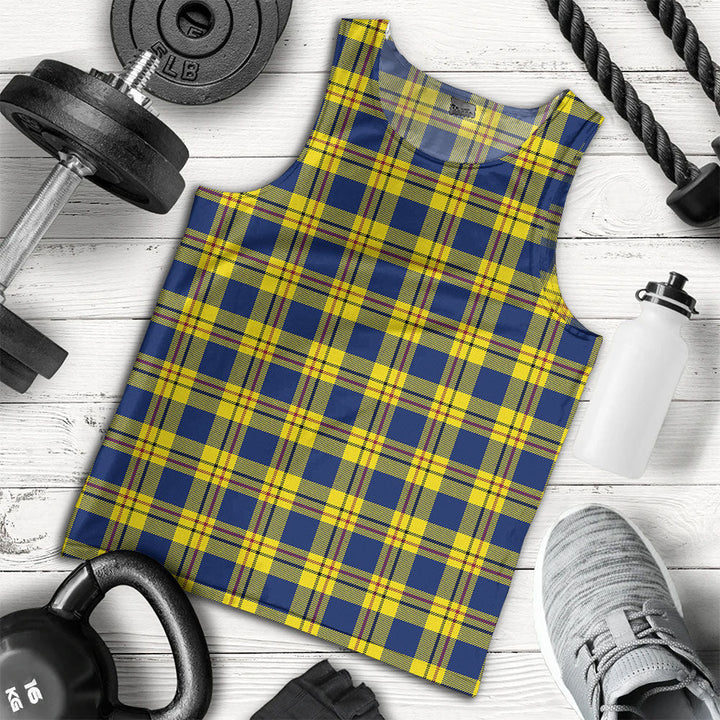 Carlisle (Carlill) Modern Clan Badge Tartan Men Tank Top