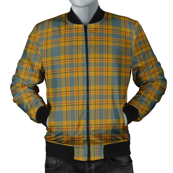 Carlisle (Carlill) Weathered Clan Badge Tartan Bomber Jacket