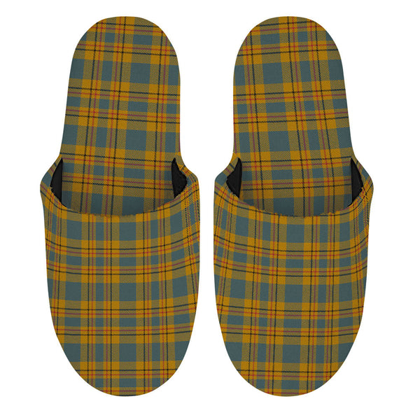 Carlisle (Carlill) Weathered Clan Badge Tartan Mop Slippers