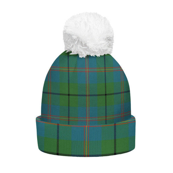 Carmichael Ancient Clan Badge Tartan Bobble Beanie Hat
