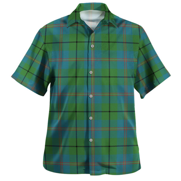 Carmichael Ancient Clan Badge Tartan Hawaiian Shirt