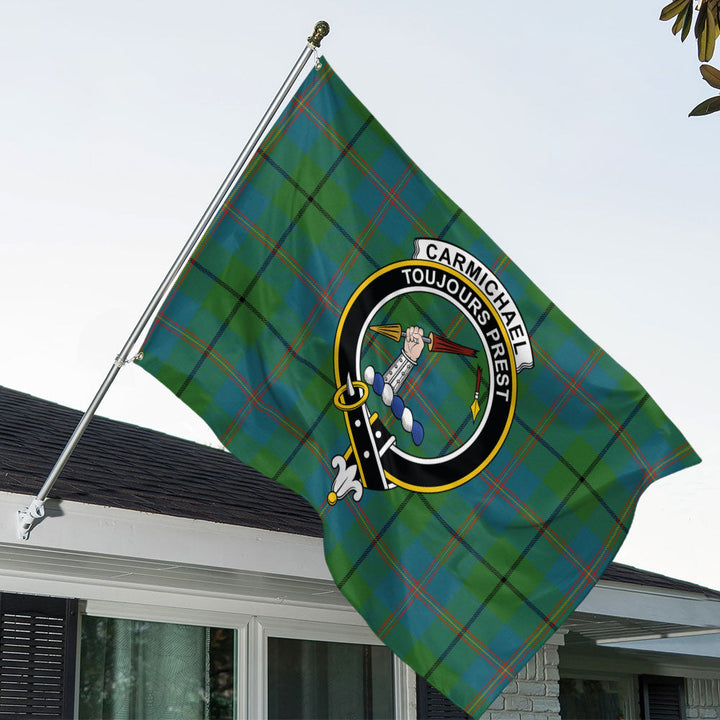 Carmichael Ancient Clan Badge Tartan House Flag