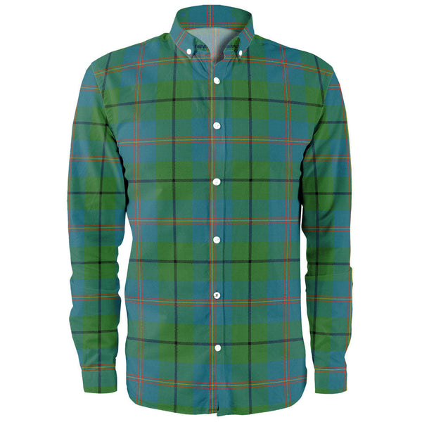 Carmichael Ancient Clan Badge Tartan Long Sleeve Shirt