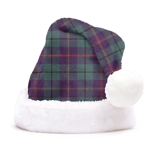 Carmichael Weathered 2 Clan Badge Tartan Plush Christmas Hat