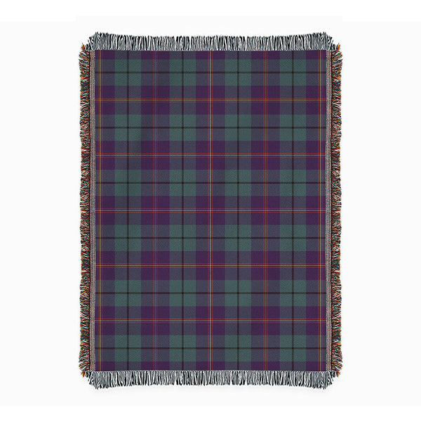 Carmichael Weathered 2 Clan Badge Tartan Woven Blanket