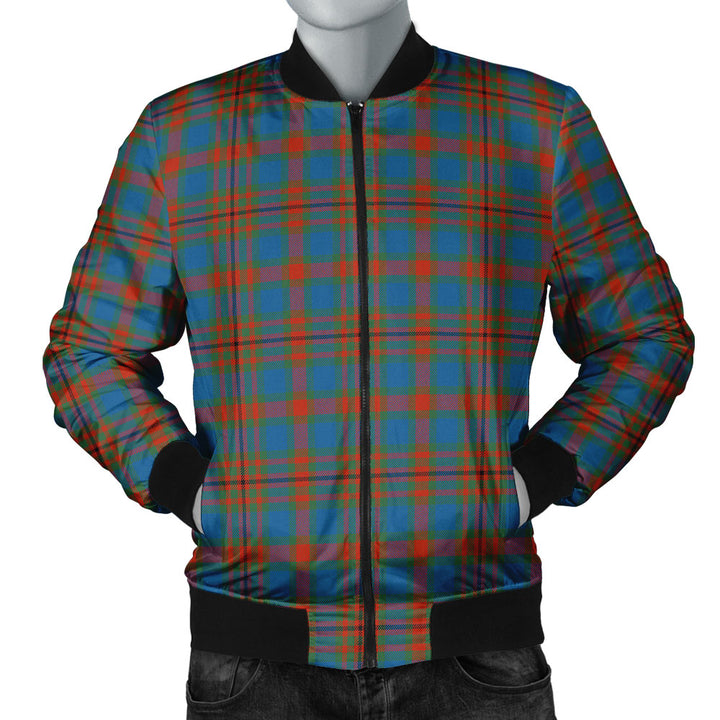 Carnegie Ancient Clan Badge Tartan Bomber Jacket